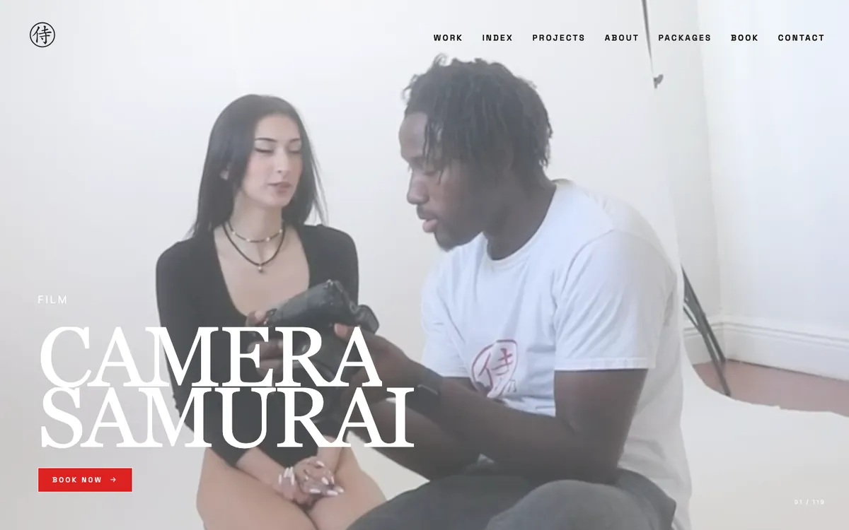 Camera Samurai home page